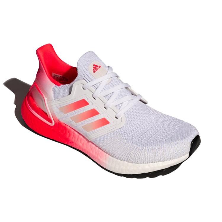 adidas Женские кроссовки UltraBoost 20 'White Signal Pink' G55838