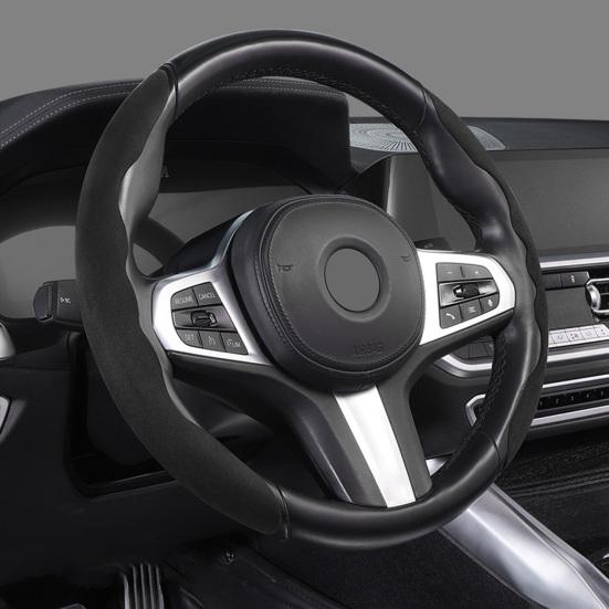 1 пара практичных чехлов, ультратонкий руль, простая защитная установка, универсальный автомобильный чехол на руль