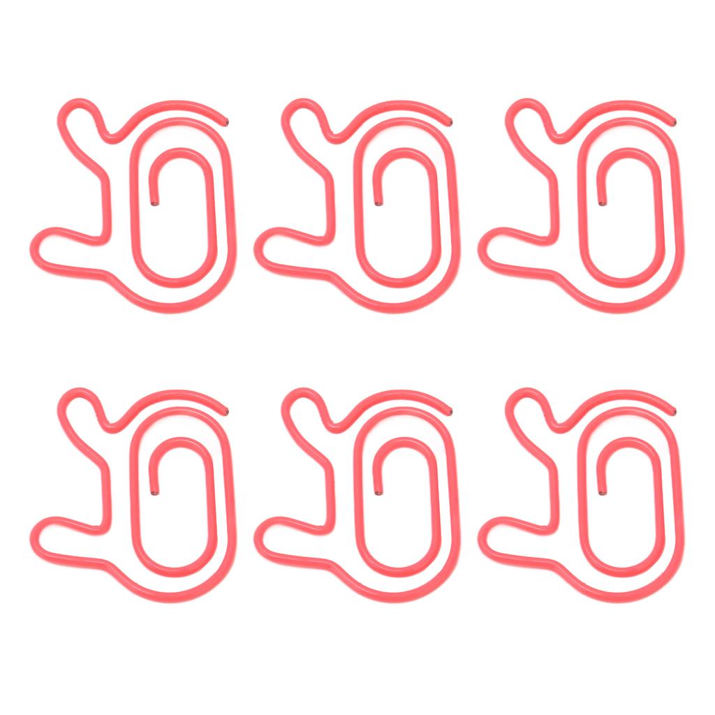 100 шт. Скрепки для бумаги с повышенной устойчивостью к скольжению, предотвращение ржавчины, процесс покрытия, изысканная офисная бумага 