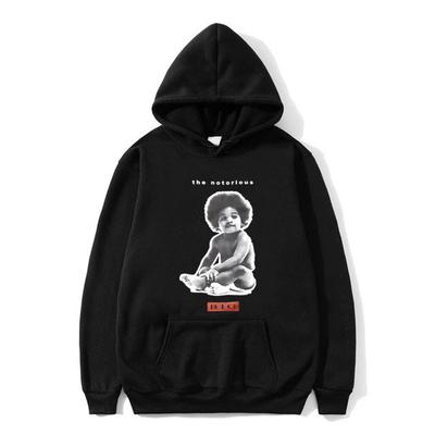 Худи с графикой рэпера The Notorious Big Poppa, мужской рэп-свитшот оверсайз, худи Biggie Smalls для мужчин и женщин, хип-хоп спортивная одежда