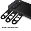 For Google Pixel 9 Pro XL Luxury Camera Circle Metal Lens Glass Anti-scrached Case Cover Bumper Protection Ring Guard Protector