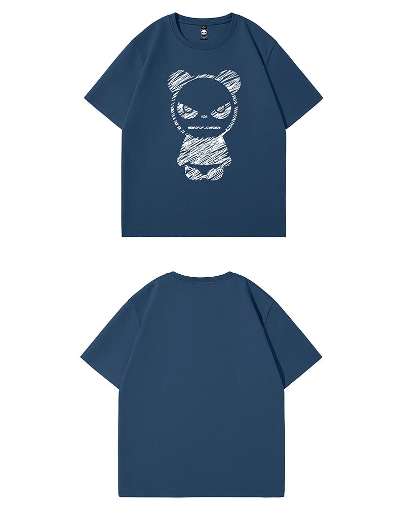 Boys' Cotton Loose Short-Sleeved T-Shirt
