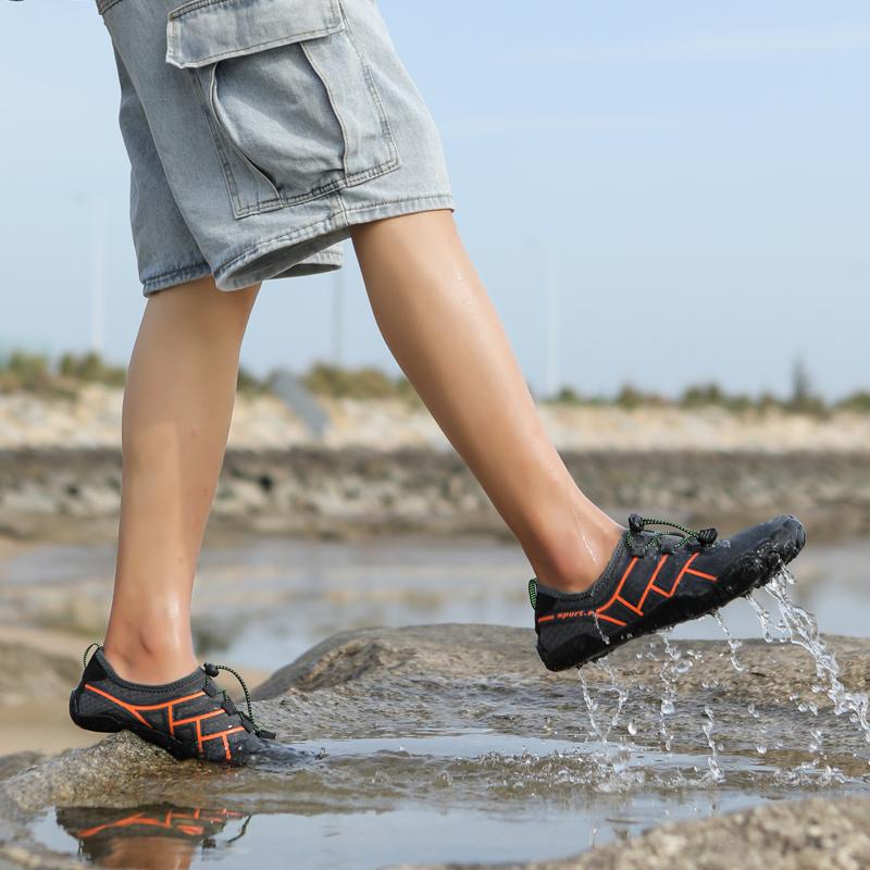 35-46 Водная обувь Парный стиль Обувь для пляжа босиком Дышащая спортивная обувь Быстросохнущая Река Море Аква Кроссовки Мягкие пляжные кроссовки