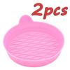 1/2 Car Coaster Non-Slip Silicone Mat For Car Water Cup Auto Interior Anti-Slip Cup Pad Drink Holder Mat Decoration Accessories