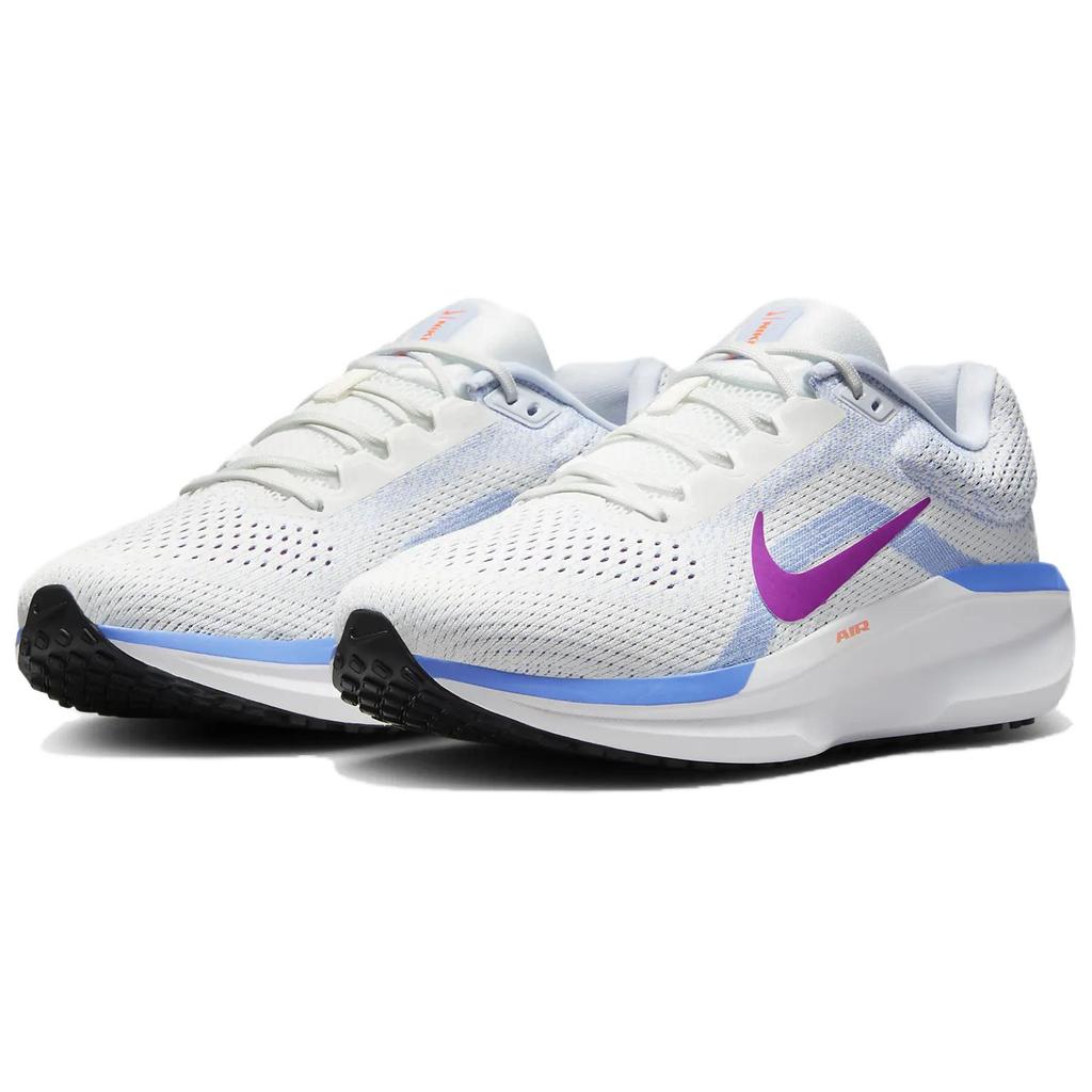 Nike Air Winflo 11 White Royal Hyper Violet женские кроссовки Summit-White Royal-Pulse Football-Grey FJ9510-103