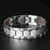 Men Bracelet Magnetic Durable Detachable Therapy Bracelet Daily Jewelry