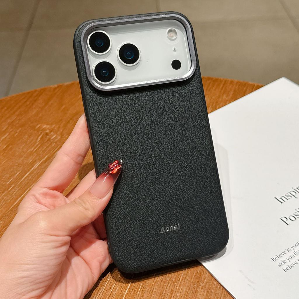 Узор личи подходит для чехла для мобильного телефона iPhone17, защитный чехол Angola red для Apple 16proamx с кольцом для камеры.