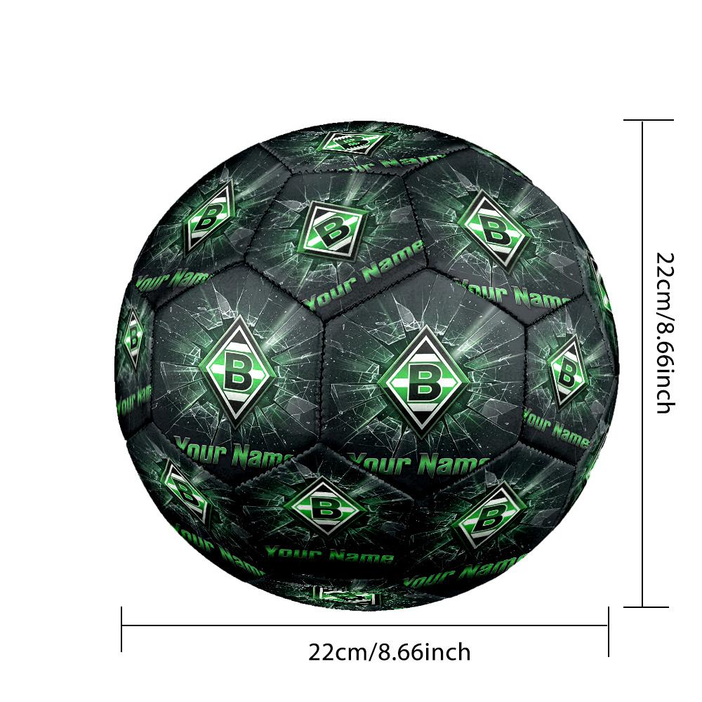 Borussia Mönchengladbach Fashion Size 5 Football Wearproof Non‑Slip Soccer Ball For Sports Training Entertainment Use