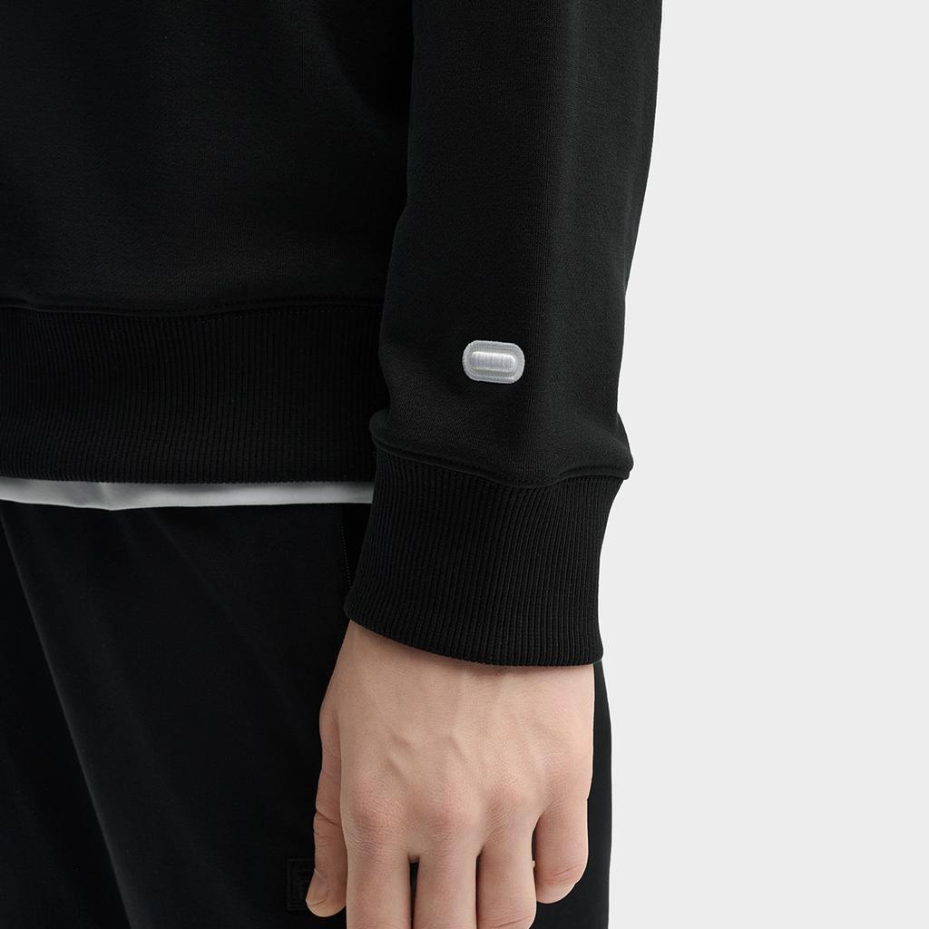 Новая толстовка FILA мужская угольно-черная F11M435202FBK