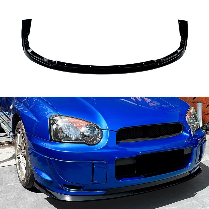 Car Front Bumper Lip Spoiler Diffuser Splitters BodyKit Aprons Cover Guard Trim For Subaru Impreza WRX STI 2004-2005