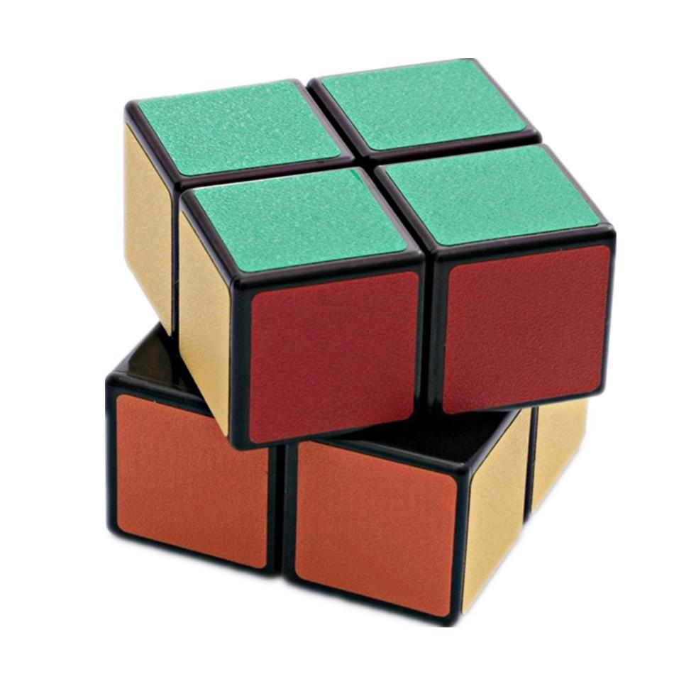 Матовая поверхность 2x2 Magic Cube 2x2x2 Кубики Профессиональные соревнования-головоломки Cubo Magic Cubes для детей
