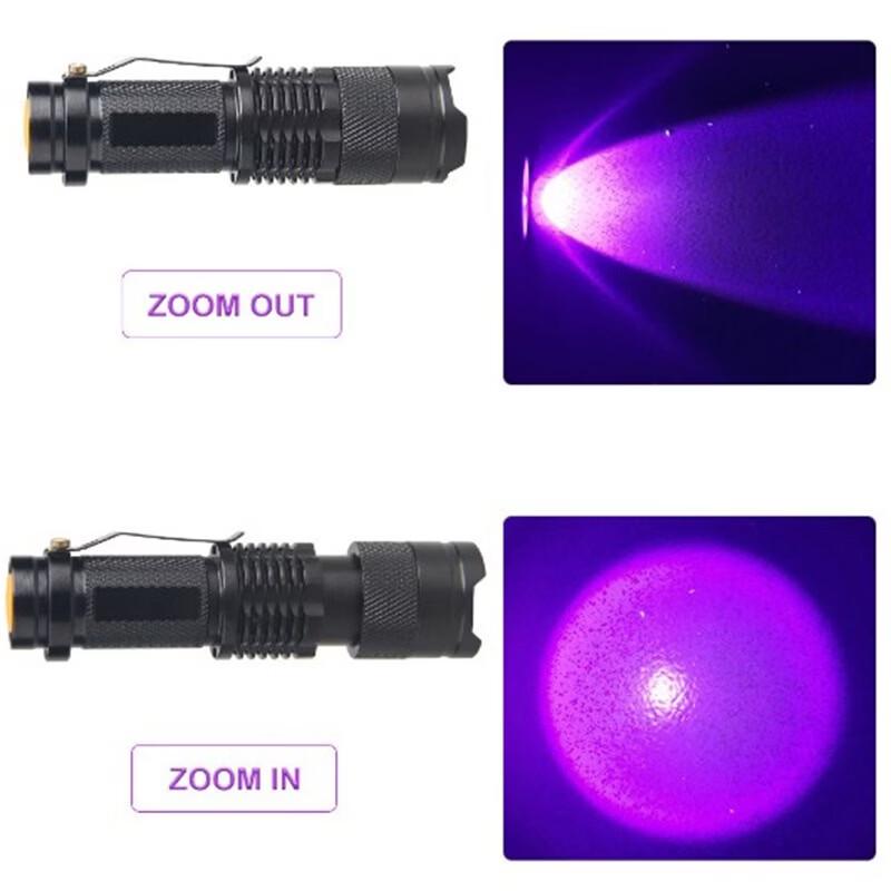 Мини УФ-фонарик Oeny 395 нм (2-Pack)