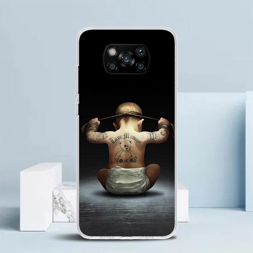 Чехол для телефона Бокс Муай Тай Бой Для Xiaomi Poco F7 Ultra X5 X6 X7 Pro M7 Redmi 15C 15 13C 13 12C 12 10C 10 10A 9 9C 9A 9T Обложка