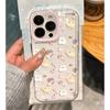 Космический милый животный чехол для мобильного телефона Apple 14/13 16promax прозрачный мягкий чехол 15 16 мелкое отверстие