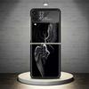 Чехол для телефона Ангельские Крылья Дьявол Плохой для Samsung Galaxy Z Flip 7 6 5 4 3 5G Ударопрочный Чехол Z Flip7 Flip6 ZFlip5 Flip3 Flip4 Роскошный