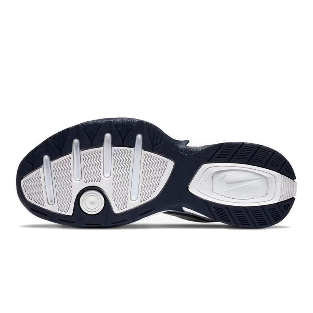 Nike Air Monarch 4 Белый Синий Черный Белый Низкие Массивные Кроссовки Унисекс 415445-102(Команда771-)