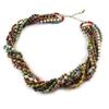 [N9502] - Multicolored 'New Life' Artisanal Necklace (handmade)