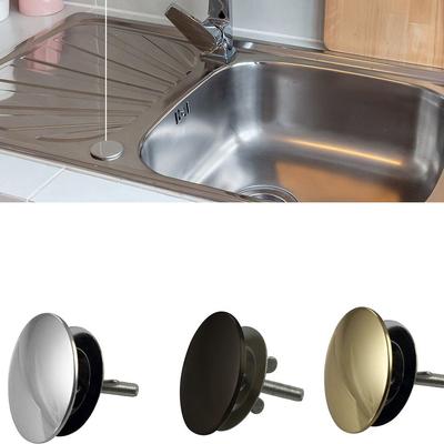 Герметичная пластина с отверстием для крана, пробка для крана, заглушка для крана, металлическая пробка, крышка отверстия для крана, ванная комната