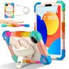 Поворотный ударопрочный чехол для Xiaomi Redmi Pad SE 8.7 2024 Прочный чехол-подставка для Redmi Pad SE 4G 2024 8.7" С плечевым ремнем