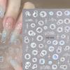3D прозрачные пузырьковые наклейки для ногтей самоклеящиеся пузырьковые слайдеры для маникюра с водными пузырьками украшение для ногтей салон подарок