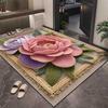 3D Цветочный ковер Коврик для входной двери Коврик для ванной Впитывающий коврик для ног Противоскользящий коврик для ног