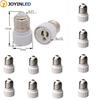 Gu10 To E26 E27 Lampholder Adapter 10PCS Fireproof Screw E26 E27 To 2Prong Gu10 LED Lamps Spotlight Bulb Light Socket Adaptor
