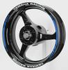 AxxL Мотоциклетные кастомные наклейки на диски 17 дюймов Yamaha Racing SP6-Y (синий)