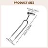 Garden Hand Tiller for Raised Bed Thickened Steel Aerating