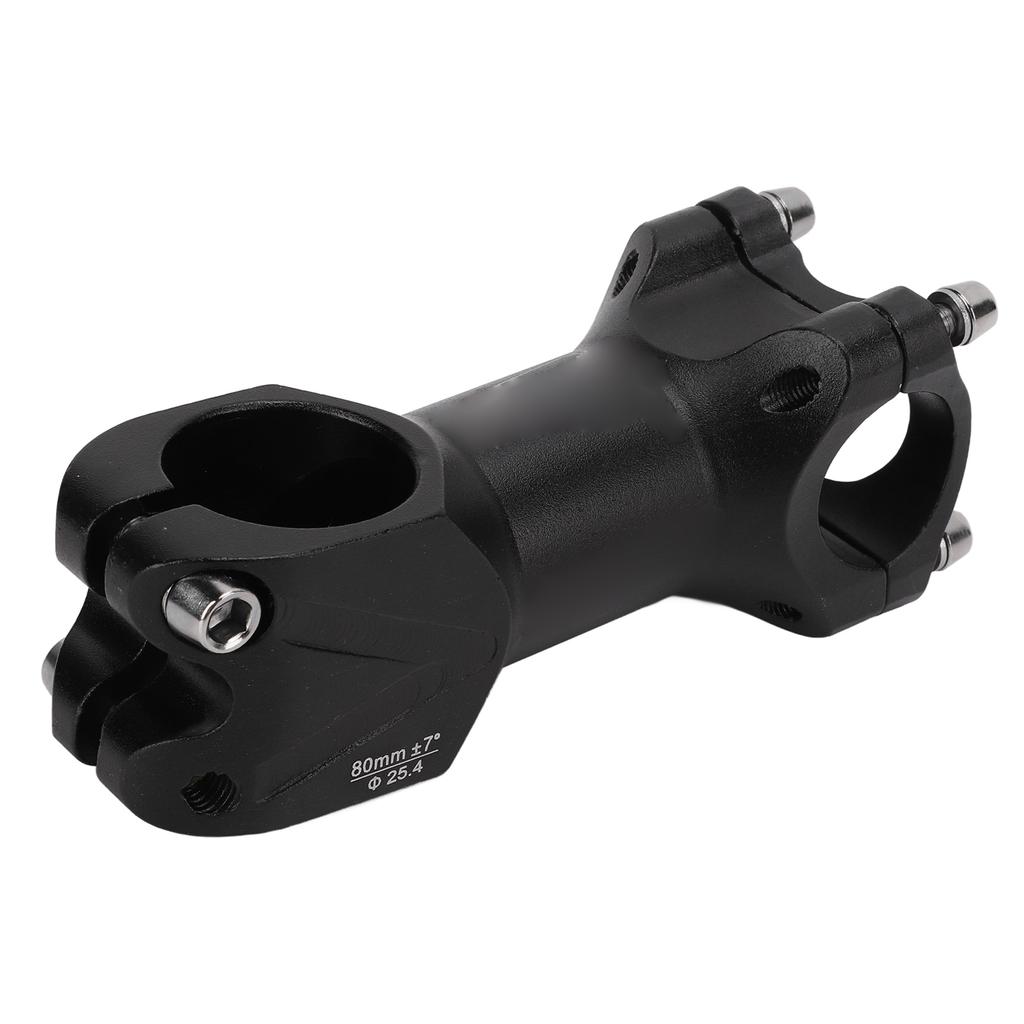 Горный дорожный велосипед Алюминиевый сплав Короткий вынос руля Подъемник Фиксированная передача Велосипедный вынос руля 25,4x80 мм