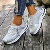 Women Sneakers Thick Soled Round Head Fashion Shoes Women Comfortable Breathable Casual Wear-resistant Sneakers Zapatos De Mujer
