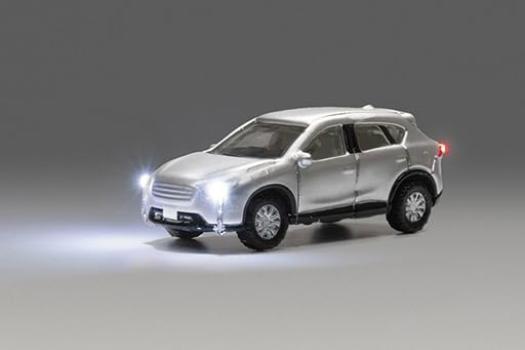 KATO N Gauge Just Plug SUV Car Silver Diorama Supplies 24-680B