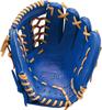 ZETT Юношеский бейсбол софтбол Ground Hero темно-синий x пастельно-коричневый BJGB76545F перчатка, универсальная, бросок левой рукой, (2532), Размер M,
