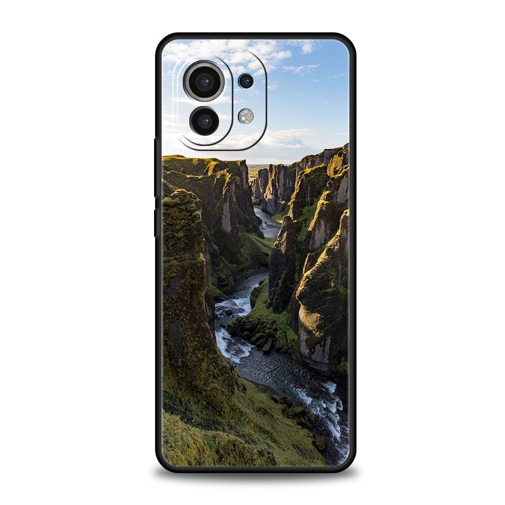 Forest Beach Sunrise Nature Case For Xiaomi Poco X4 X3 NFC F3 F4 M3 M4 Mi Note 12T 10 12 11 Ultra 11T Pro 10T Lite 9T 5G Cover