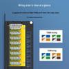 Shengwei NDF-648G Cat6 48-Port Network Patch Panel