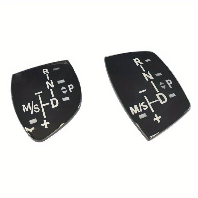 1pcs Car Shift Knob Panel Gear Button Cover Sticker For BMW 1 2 3 5 Series X3 X4 X5 X6 F30 F10 F32 F25 F15 F16 Without M Emblem