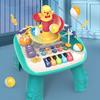 Детский игровой столик Раннее развитие 5 клавиш пианино Горка с шариками Музыкальные инструменты Обучение Малыши Стоячий игровой центр 45660 Старый мальчик