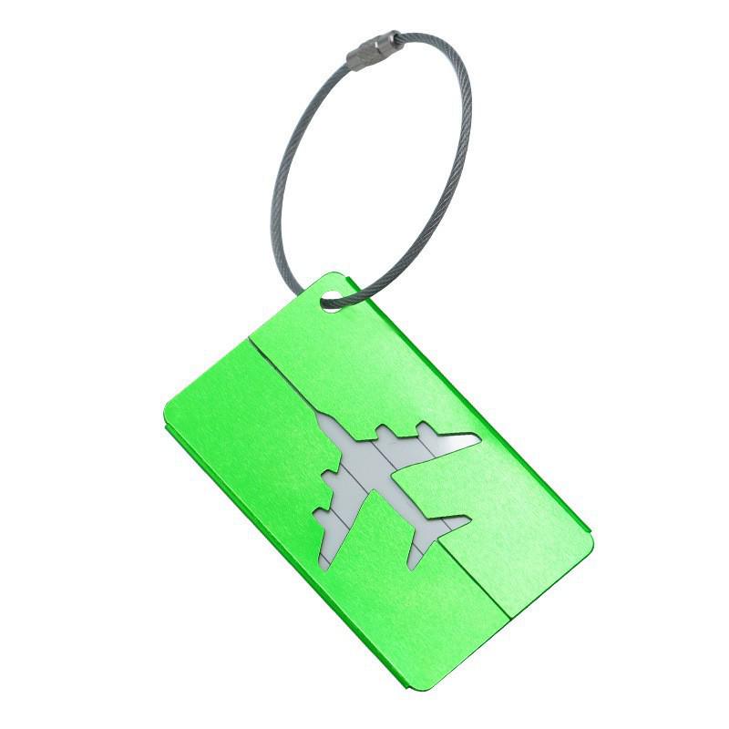 Aluminum Alloy Luggage Tag - Durable Metal Suitcase and Baggage ID Tag