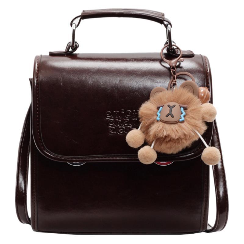 High Sense Retro Travel Backpack Women 2025 New Fashion Schoolbag College Students Go Shopping Hand Carry Backpack