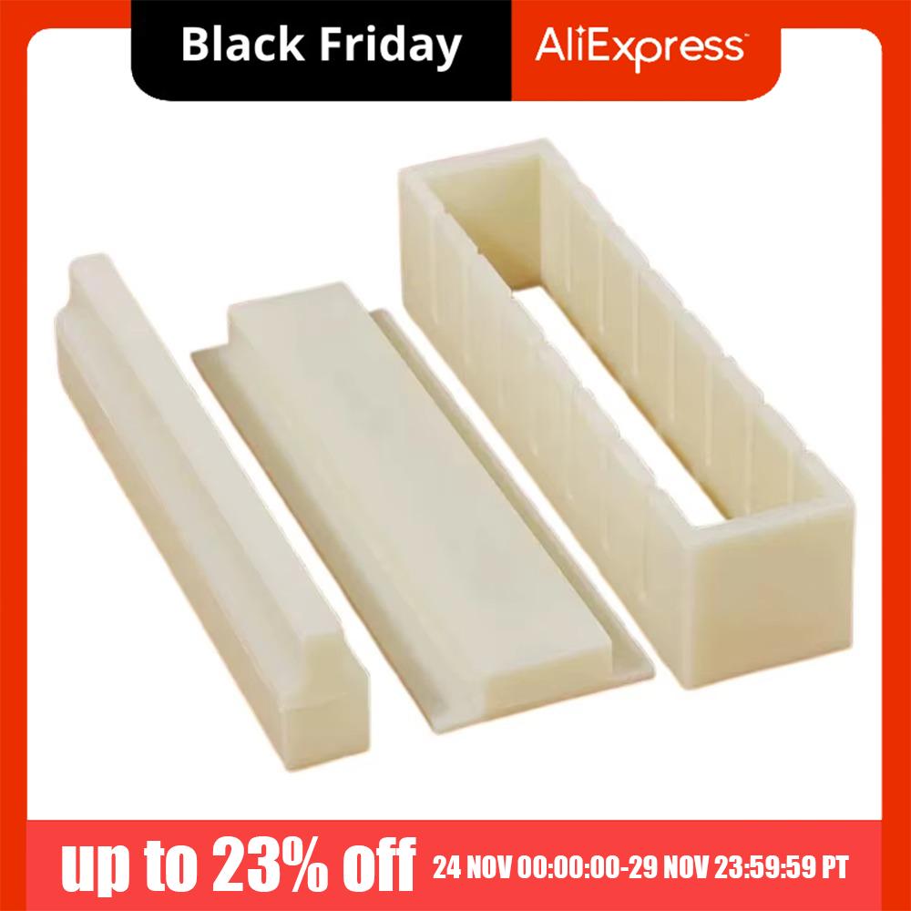 Многоразовый набор форм для роллов суши Круглая/Квадратная/В форме сердца 9 Суши Суши Мейкер Оборудование Пищевой Многофункциональный