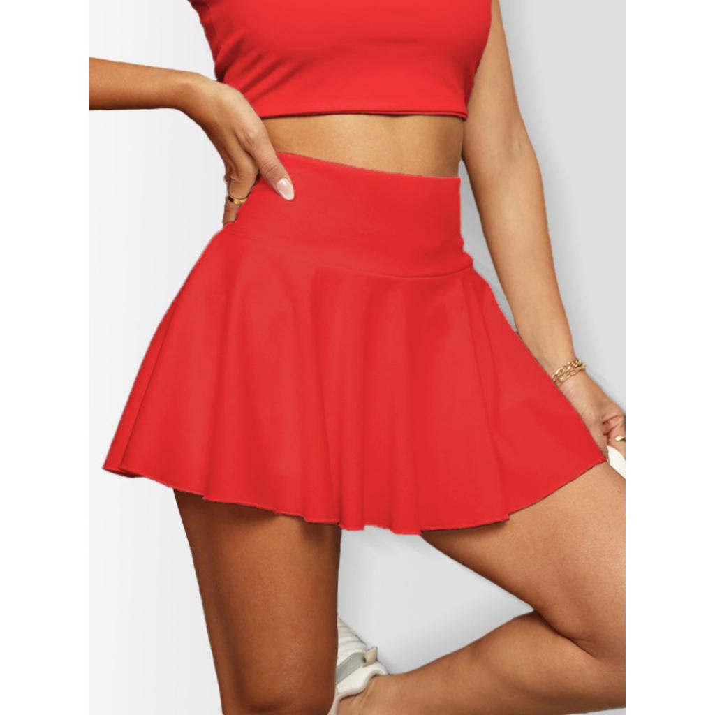 Outdoor Sports Casual Comfortable Versatile Half Skirt, Pleated Skirt Women's Models