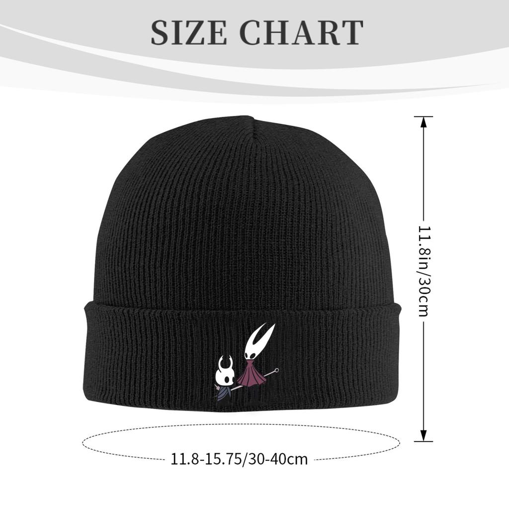 Hollow Knight Silksong Cute Knit Hat Beanie Winter Hat Warm Acrylic Color Caps for Men Women