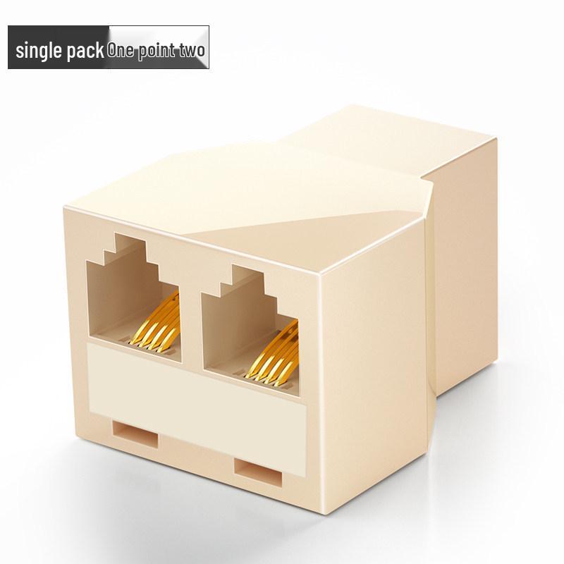 Shanze RJ11 Three-Way Telephone Splitter Adapter