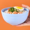 3Pcs/Set Cereal Bowls with Lid Lightweight BPA-Free Dinner Bowls for Noodles Rice Fruit Soup Dishwasher Microwave Safe Multifunctional Storage