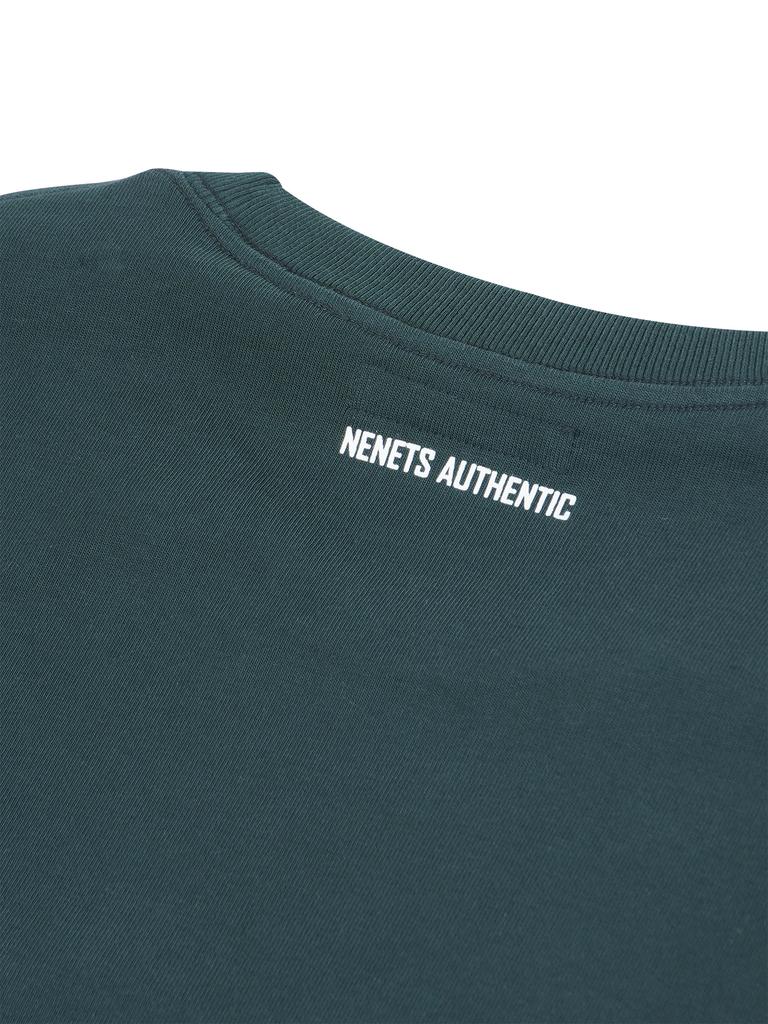 NENETS AUTHENTIC Athletic Loose L/S Tee Deepgreen