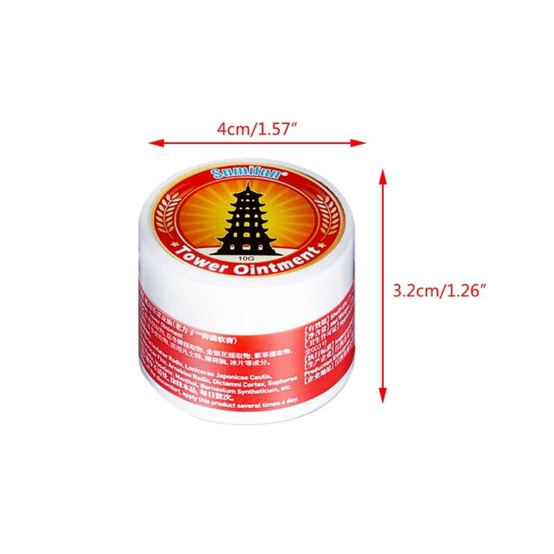 Tiger Balm Tiger Balm Tower Ointment Cooling Oil Tiger Balm Ointment Cream for Cold Headache Stomachache Dizziness Heat