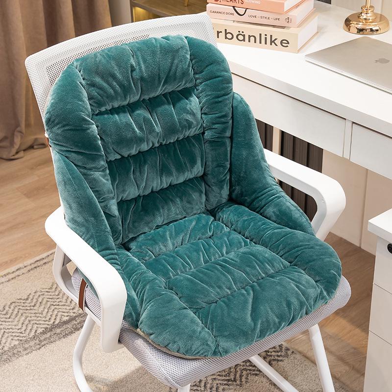 Подогреваемая подушка для офисного кресла со съемной, моющейся спинкой - Идеально для зимнего комфорта