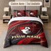 Bournemouth Football Design Bedding Set Custom Text 1 Duvet Cover & 2 Pillow Cases