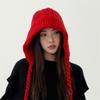 Warm Woolen Cap Thickened Beanie Hat Trendy Knitted Cap  Autumn Winter