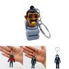 Titan Sound Man Keychain Pendant Wholesale Cross-border Toilet Man Surveillance Tv Man Game Decoration