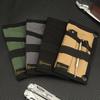 Ourdoor Edc Tool Холст Сумка для хранения Портативная многофункциональная мини-сумка с держателем для карт Нож-ручка